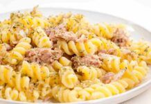 Fusilli con il tonno