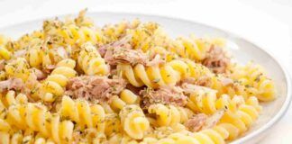 Fusilli con il tonno