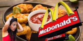 Delle nuggets di pollo
