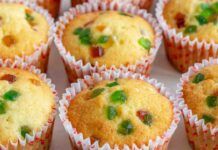Muffin con canditi all'acqua Ricettasprint