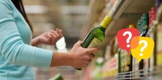 Olio d'oliva al supermercato