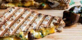 Tost e funghi per una perfetta carica energetica, lo mangio praticamente tutte le settimane a lavoro - RicettaSprint