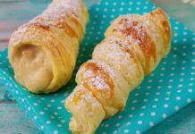 A merenda oggi mi sono sentita pasticcera, da tempo non mangiavo un dolcetto come questo Fagottini di banane e nutella: poche mosse e sforno una calda e gustosa merenda, tutte le volte litgano per il bis!