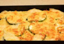 Zucchine al gratin Zucchine al gratin: il contorno filante pratico e veloce che sta bene con tutto