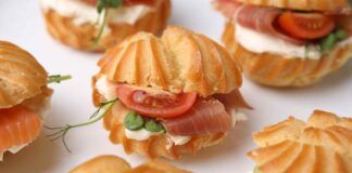 Bignè salati per Natale Ricetta Sprint