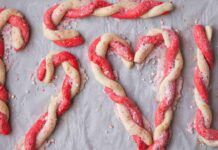 Biscotti bastoncini di zucchero