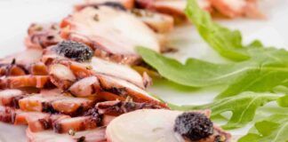 Carpaccio di polpo