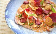 Carpaccio di salmone per il cenone di Capodanno Ricetta Sprint