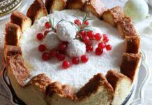 Charlotte di pandoro al cocco, il dolce veloce e senza impasto, lo puoi preparare direttamente a Natale Charlotte di pandoro al cocco a Natale Ricettasprint