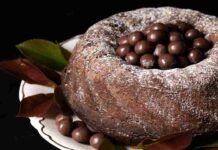 Fluffy cake Christmas