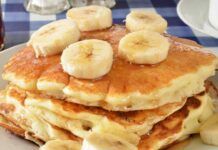 Fluffy pancake alla banana