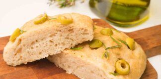 Focaccia alle olive Ricetta Sprint