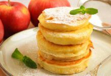Frittelle alle mele grattugiate leggerissime