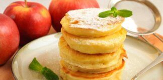 Frittelle alle mele grattugiate leggerissime
