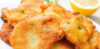 Frittelle di zucchine in friggitrice