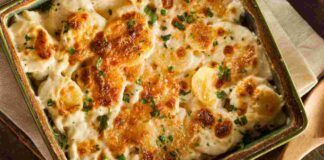 Pasta con i broccoli a gratin