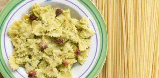 Pasta speck e noci
