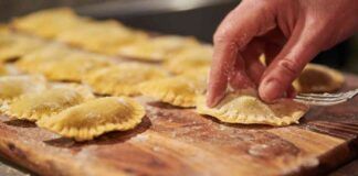 Ravioli fatti in casa per Natale