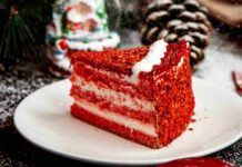 La faccio tutta rossa la torta di natale, interamente commestibile il suo nome è Red velvet la regina delle torte Red velvet facile e veloce