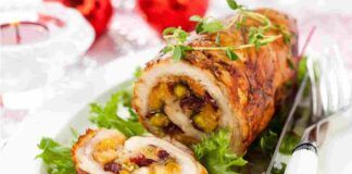Rotolo di tacchino ripieno