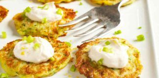 Schiacciatine di verdure e salmone