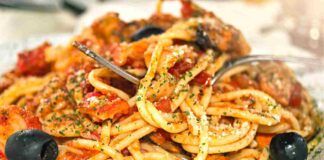 Spaghetti alla mediterranea Ricetta Sprint
