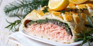 Strudel con salmone e spinaci Ricettasprint