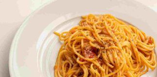 Tagliolini con la trota
