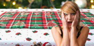 Tovaglia di Natale sporca, come pulirla? - RicettaSprint