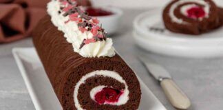 Tronchetto al cacao per Capodanno  Ricetta Sprint