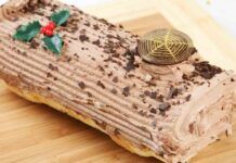 Tronchetto tiramisu’ di natale la portata più attesa in casa mia ogni anno, fallo anche tu sarà un successone Tronchetto tiramisù