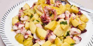 insalata di polipo e patate