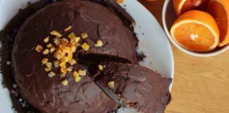 zuccotto pandoro cioccolato arancia ricettasprint