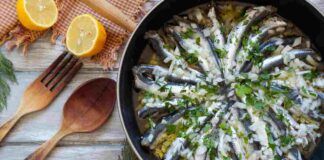 Alici in tortiera Ricetta Sprint