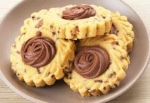 Biscotti al burro e nutella
