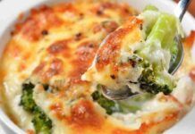 Broccolo romanesco besciamellato