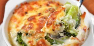 Broccolo romanesco besciamellato