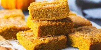 Brownies salato alla zucca - RicettaSprint