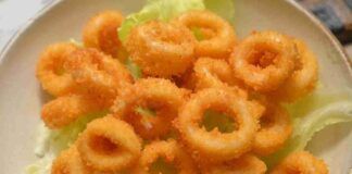 Calamari croccanti asciutti