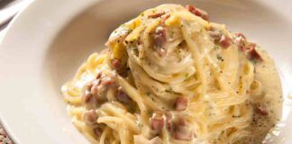 Carbonara con la panna
