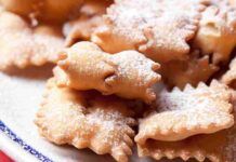 Chiacchiere di carnevale al forno