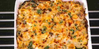 Conchiglioni al forno