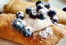 Crepes ripiene di crema di ricotta e limone Ricetta Sprint
