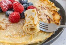 Crepes senza lattosio e glutine Ricetta Sprint