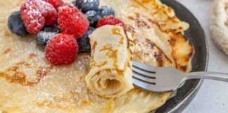 Crepes senza lattosio e glutine Ricetta Sprint