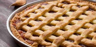 Crostata alla crema di castagne