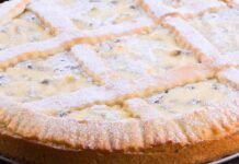 Crostata ricotta cioccolato