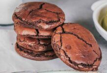 Crumbl cookies al cacao