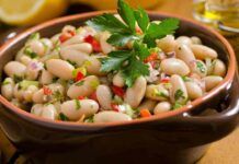 Fagioli in pinzimonio Fagioli in pinzimonio a modo mio