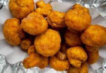 Non preparo mica il solito contorno di funghi, stasera li faccio fritti anche come antipasto sfizioso sono strepitosi! Funghi fritti